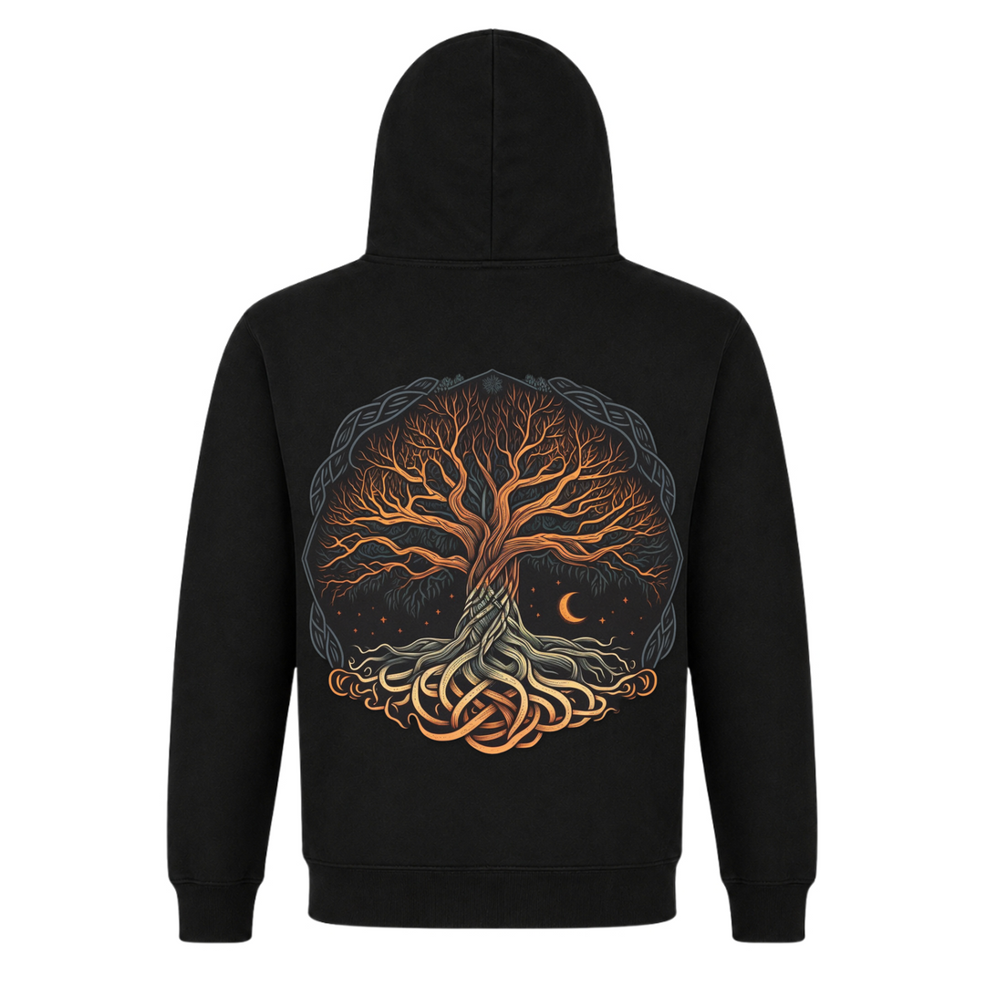 Yggdrasil - Premium Hoodie Unisex - Black