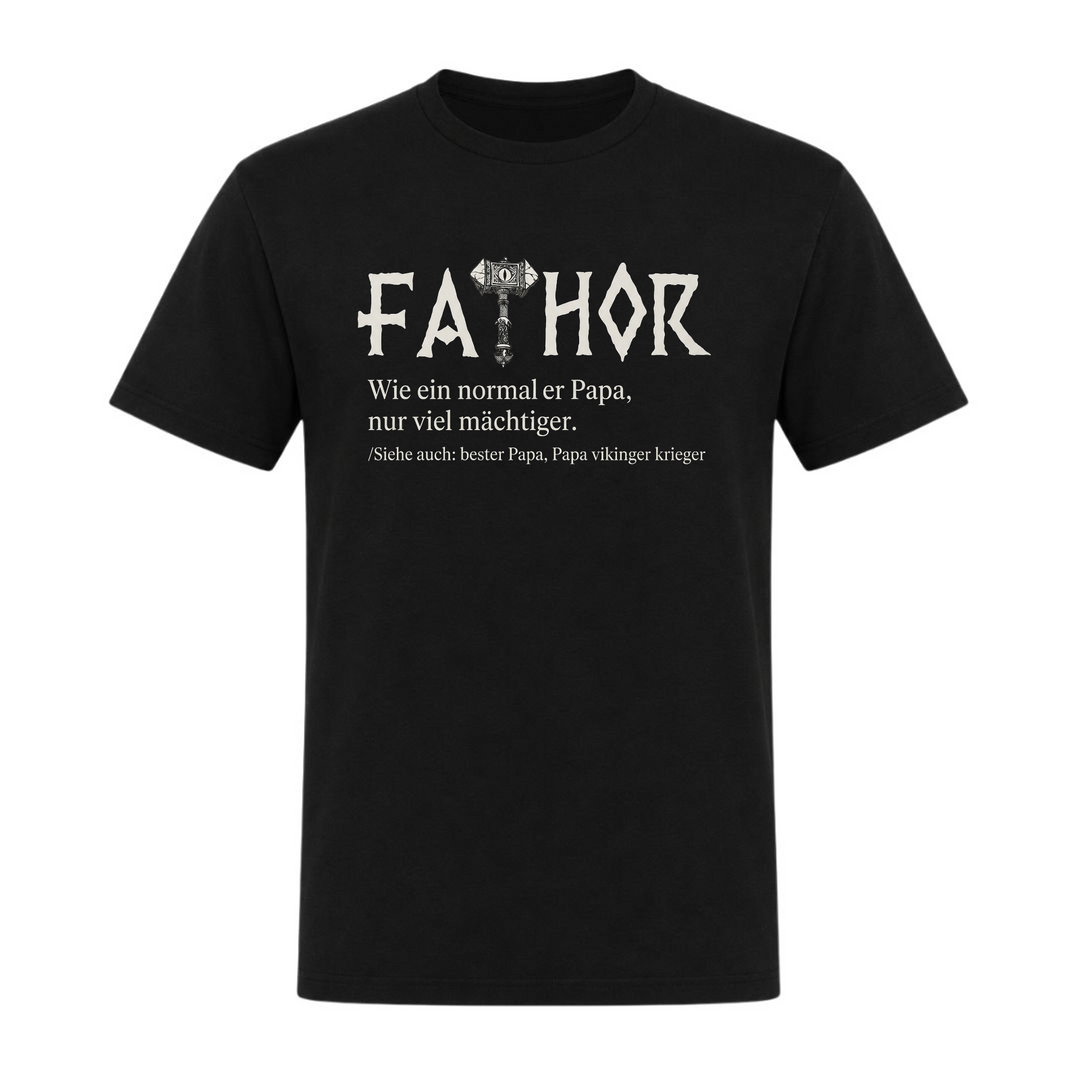 Fathor - Unisex T-Shirt - schwarz