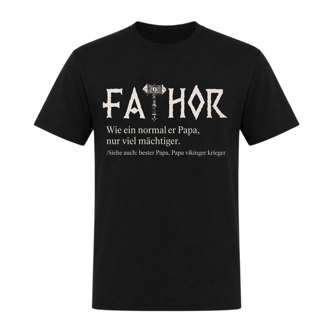 Fathor - Unisex T-Shirt - schwarz