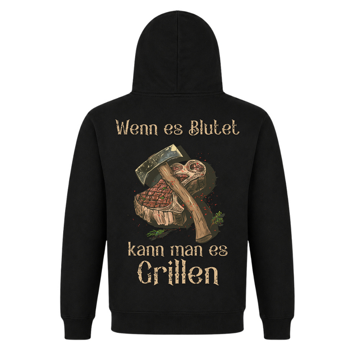 Wenn es blutet - Premium Hoodie Unisex - Black