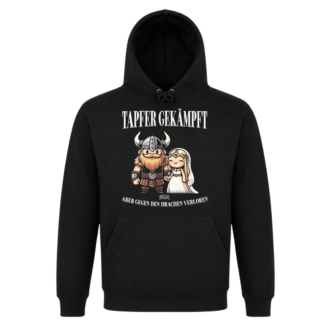 Tapfer Gekämpft - Premium Hoodie Unisex - Black