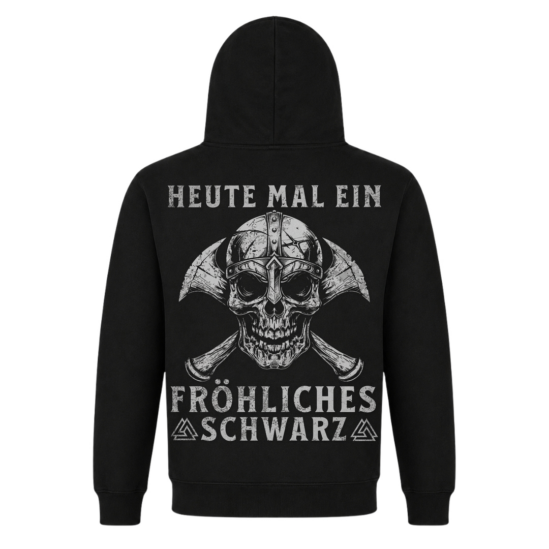 Fröhliches Schwarz - Premium Hoodie Unisex - Black