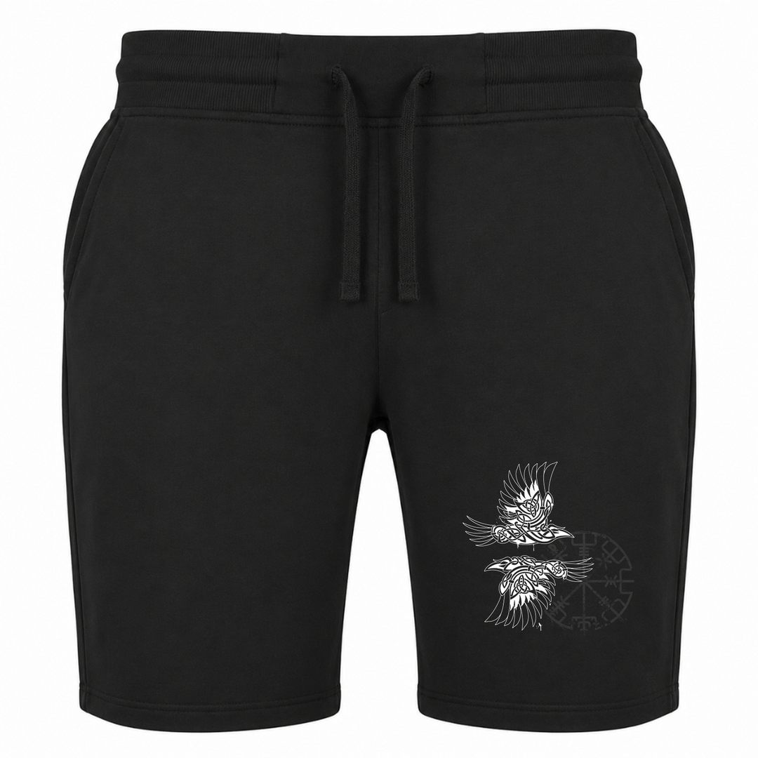 Munin & Hugin - Terry Shorts - schwarz