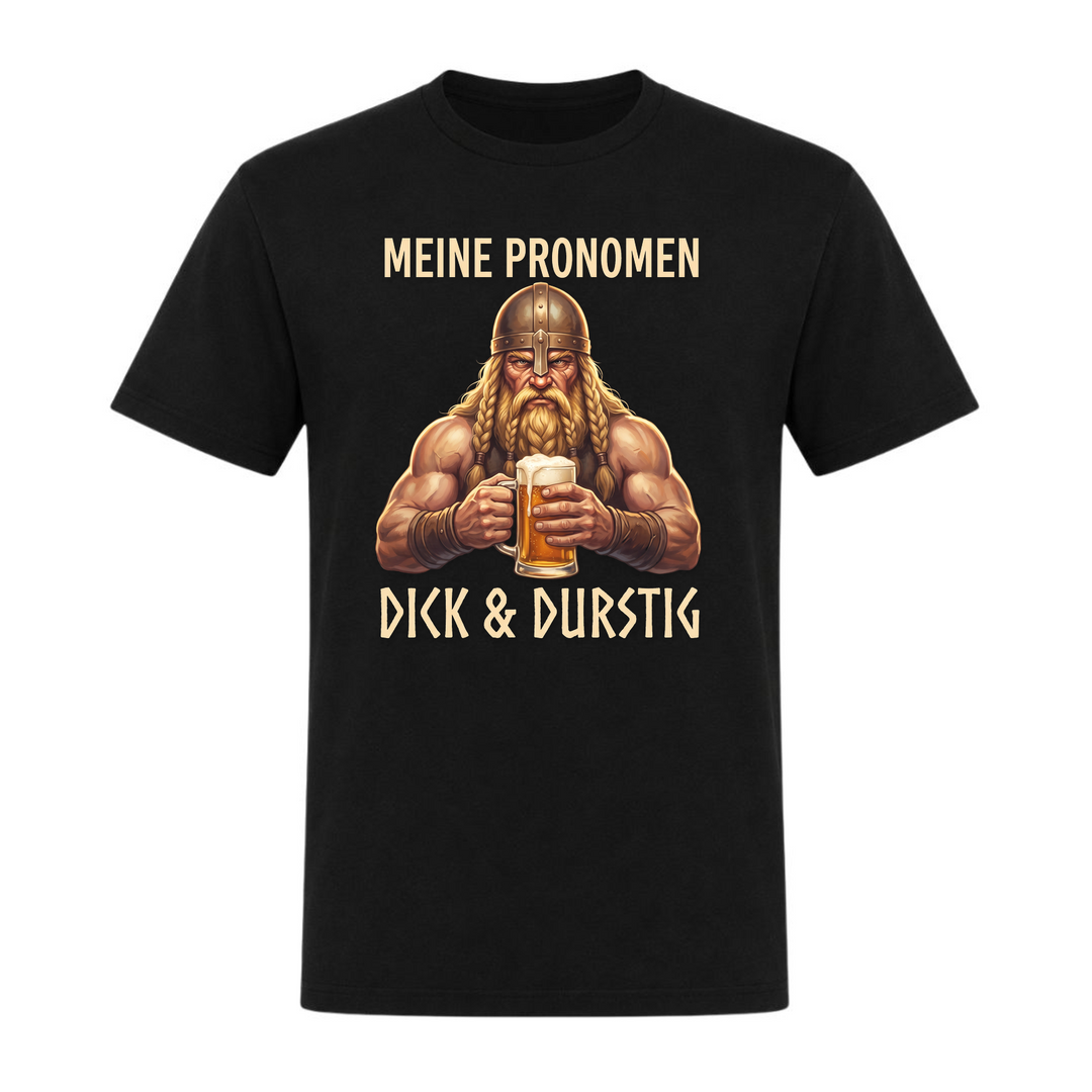 Meine Pronomen - Unisex T-Shirt - schwarz