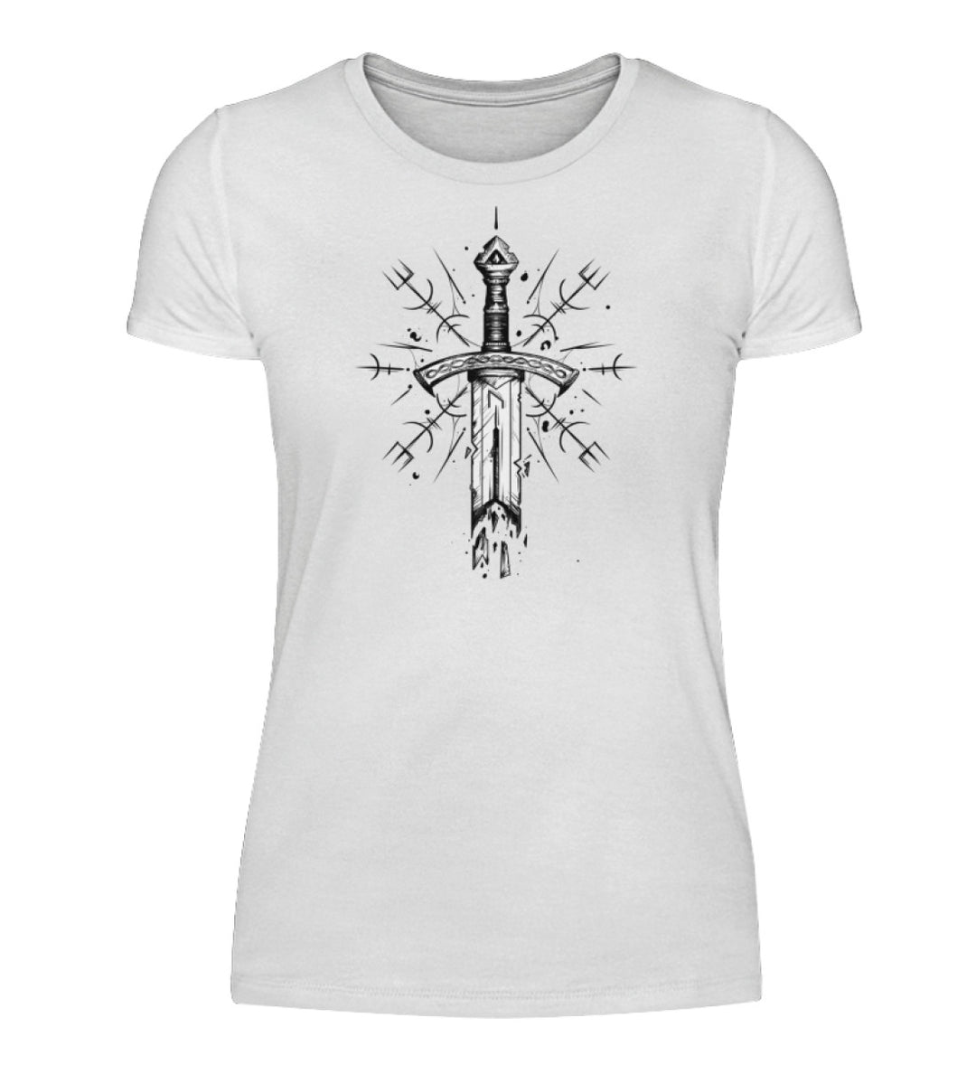 Vegvisir sword  - Damenshirt