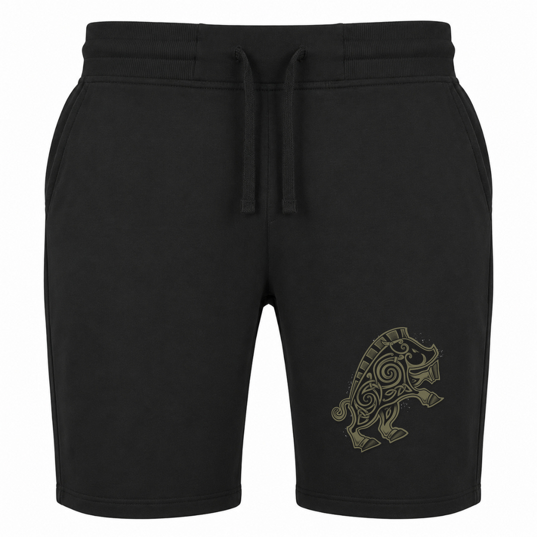 Hildisvini - Terry Shorts - schwarz