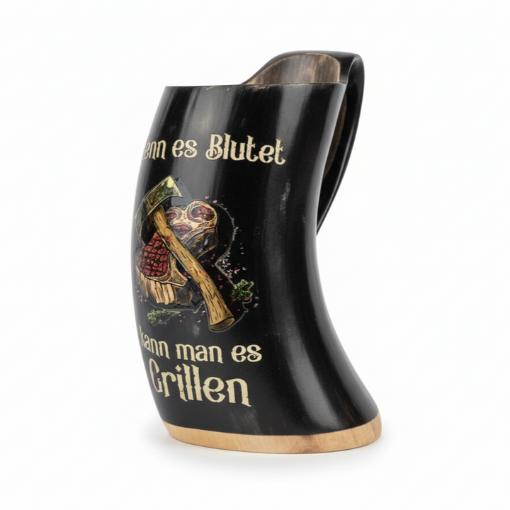 Wenn es blutet - Wikinger Horn Trinkbecher