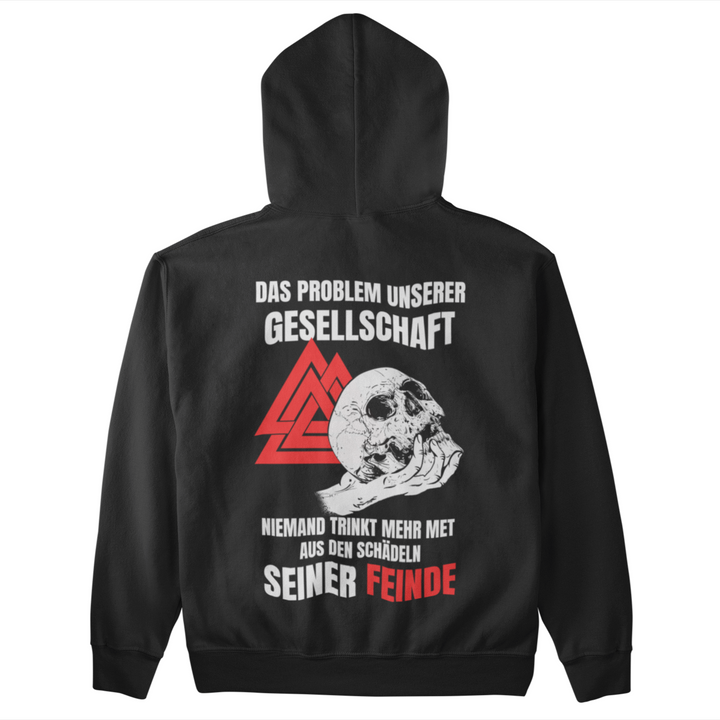 Das Problem unserer Gesellschaft   - Unisex Organic Hoodie