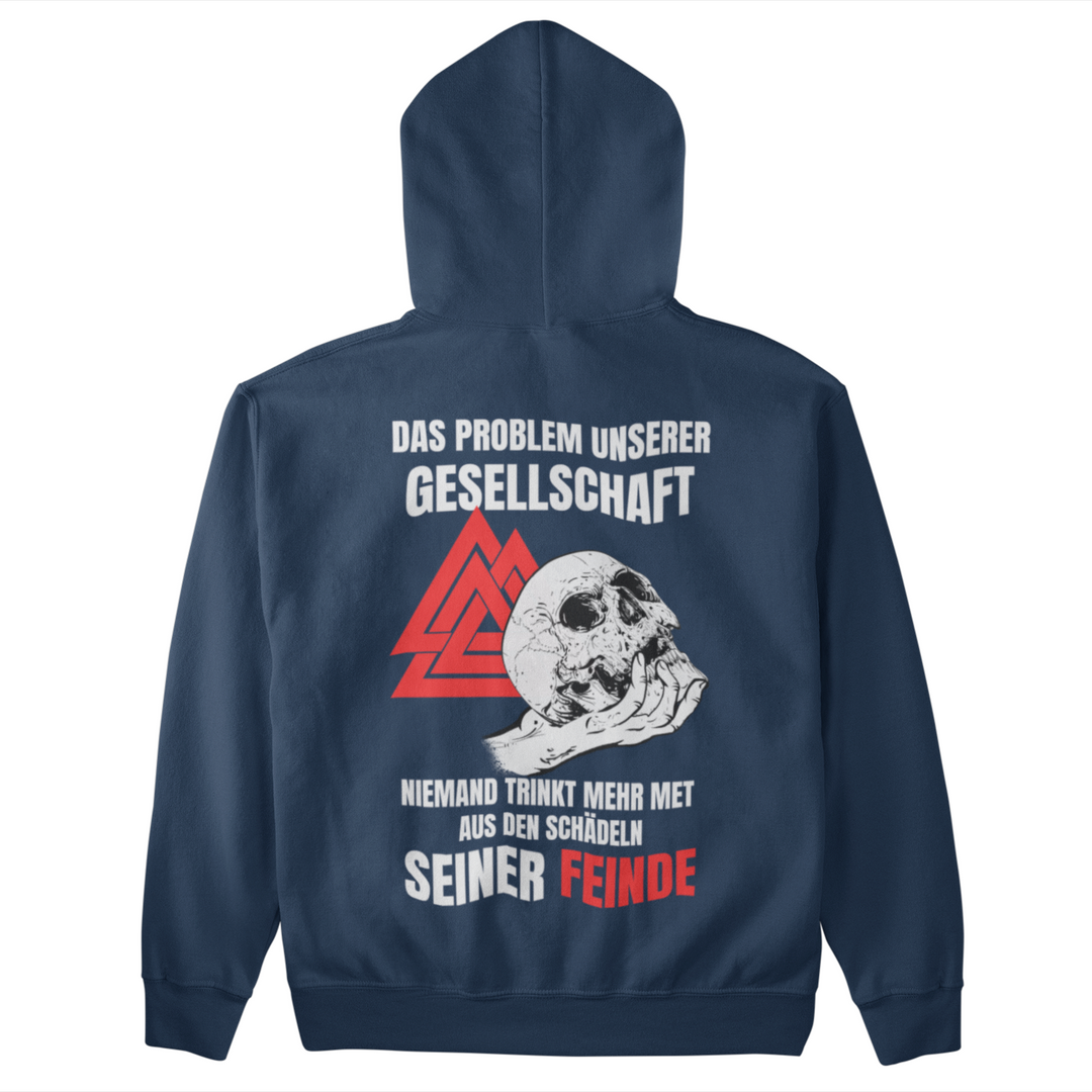 Das Problem unserer Gesellschaft   - Unisex Organic Hoodie