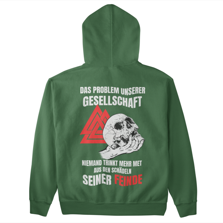 Das Problem unserer Gesellschaft   - Unisex Organic Hoodie