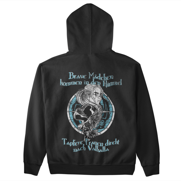 Brave Mädchen   - Unisex Kapuzenpullover Hoodie