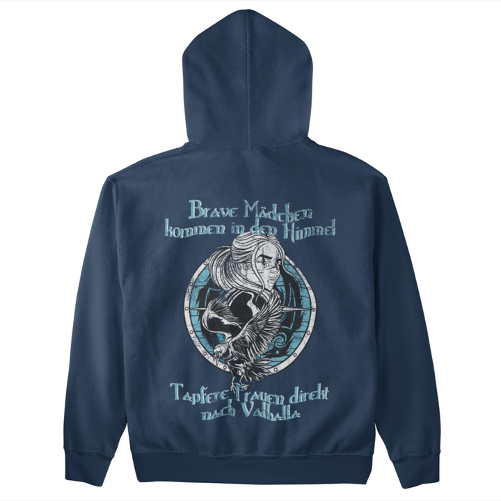 Brave Mädchen   - Unisex Kapuzenpullover Hoodie