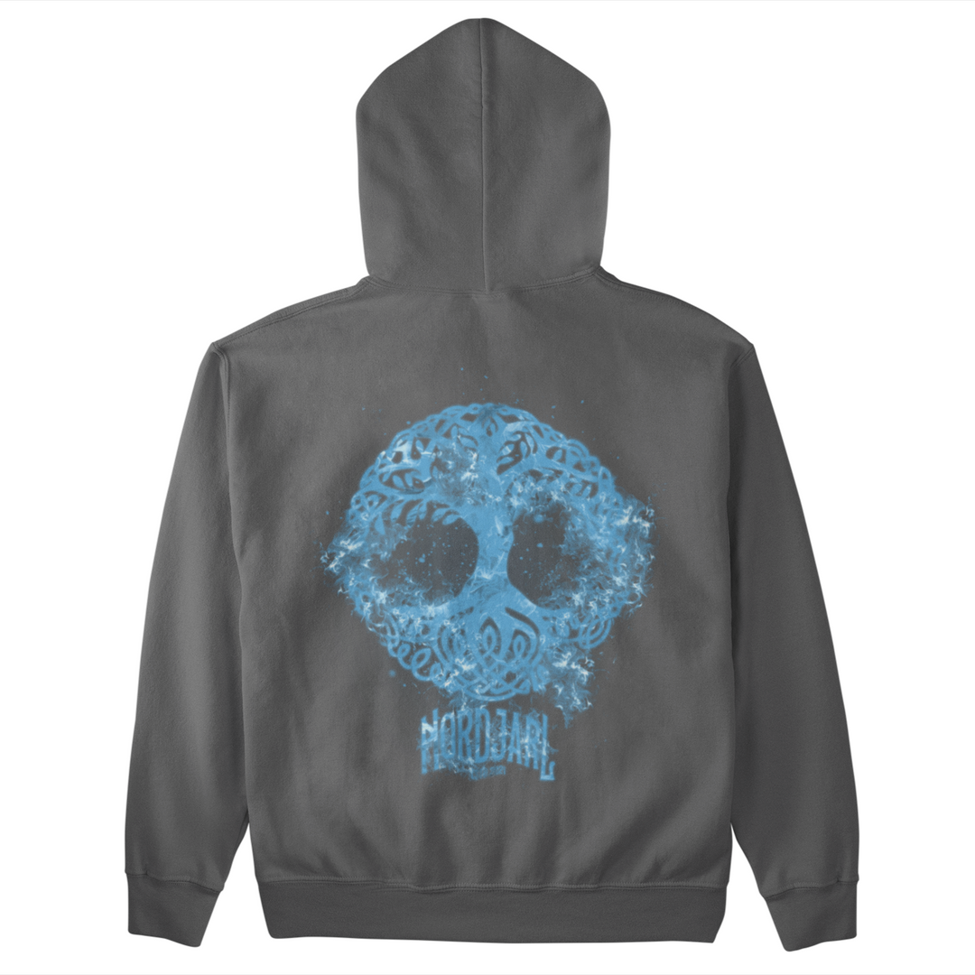 Blue Yggdrasil   - Unisex Kapuzenpullover Hoodie