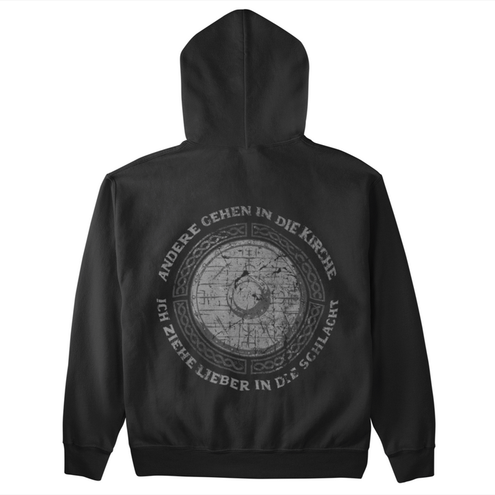 Andere gehen in die Kirche  - Unisex Kapuzenpullover Hoodie