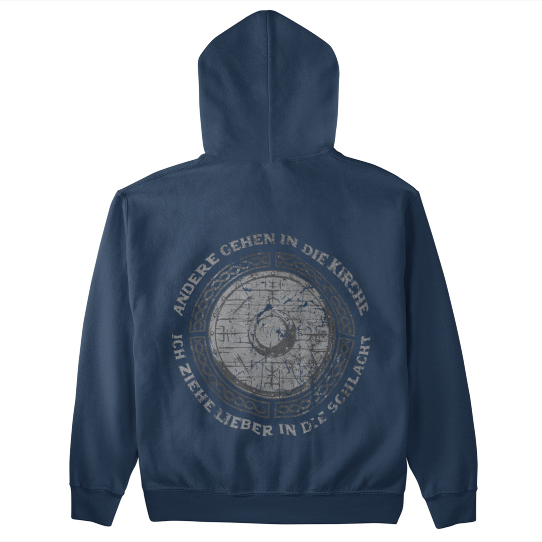 Andere gehen in die Kirche  - Unisex Kapuzenpullover Hoodie