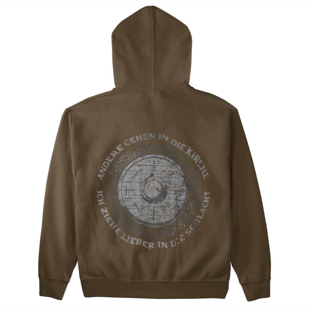 Andere gehen in die Kirche  - Unisex Kapuzenpullover Hoodie