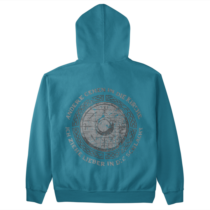 Andere gehen in die Kirche  - Unisex Kapuzenpullover Hoodie