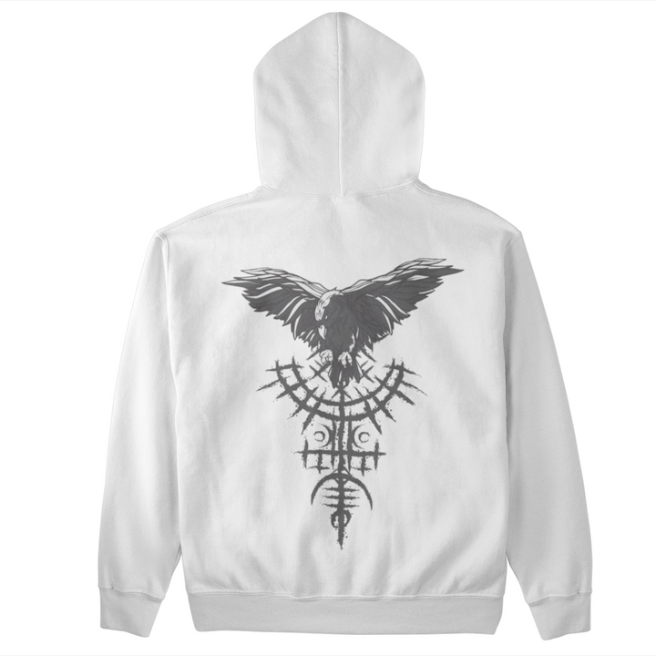 Munin Rabe  - Unisex Kapuzenpullover Hoodie