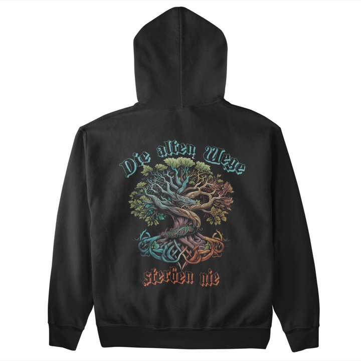 Die Alten Wege sterben nie   - Unisex Organic Hoodie