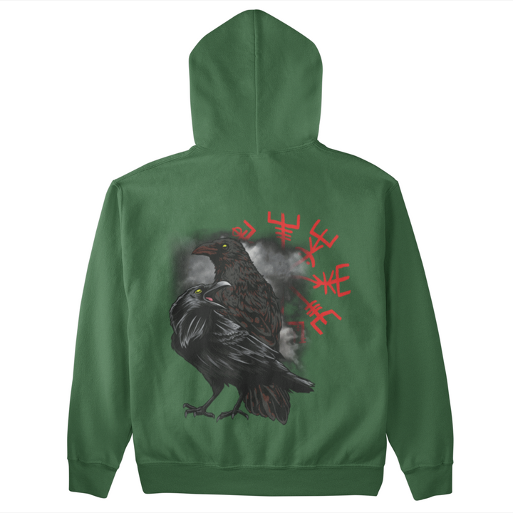 Hugin & Munin   - Unisex Organic Hoodie