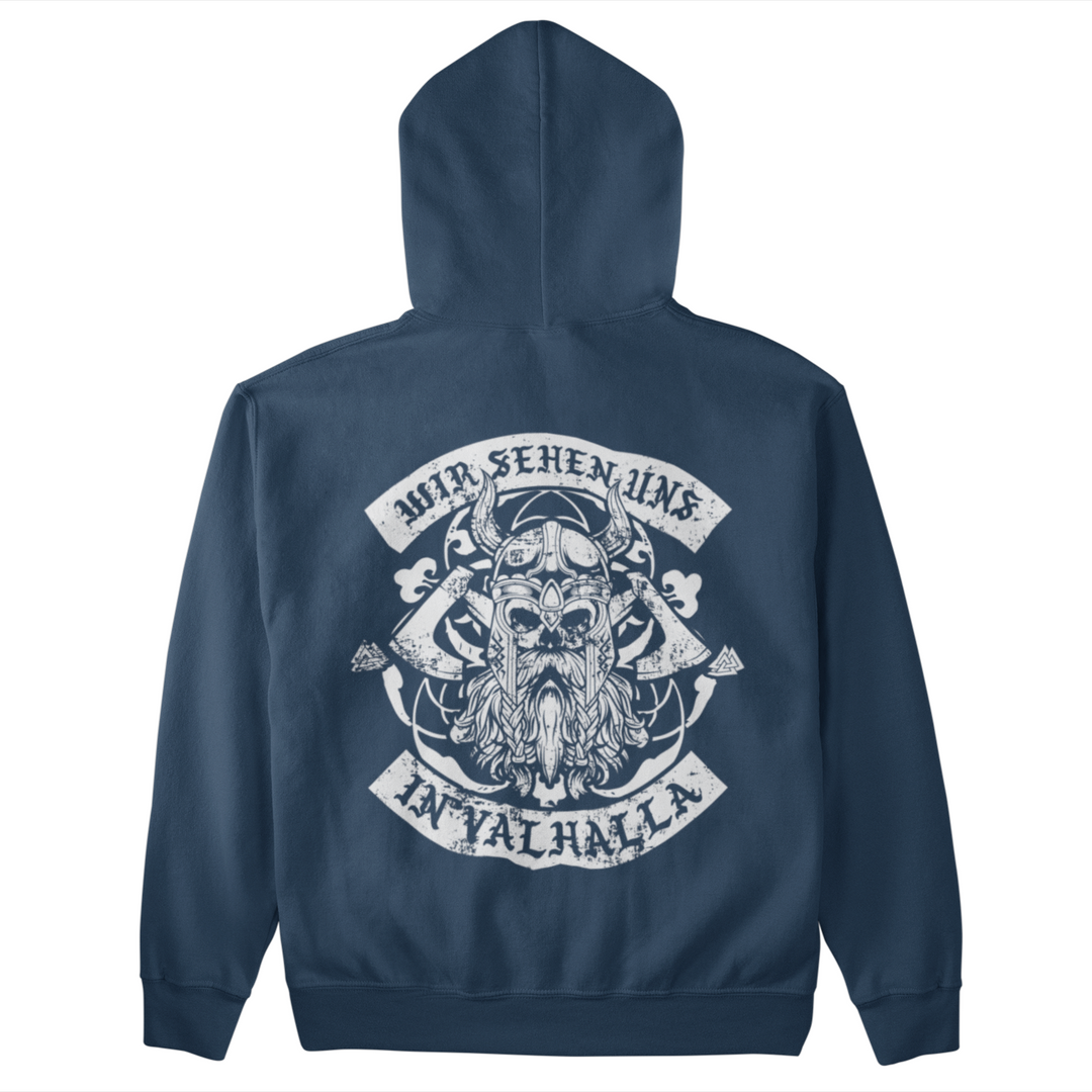 Wir sehen uns in Valhalla  - Unisex Organic Hoodie