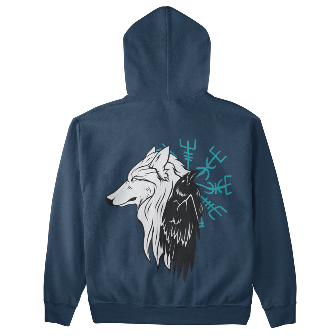 Wolf Raven - Unisex Hoody Hoodie