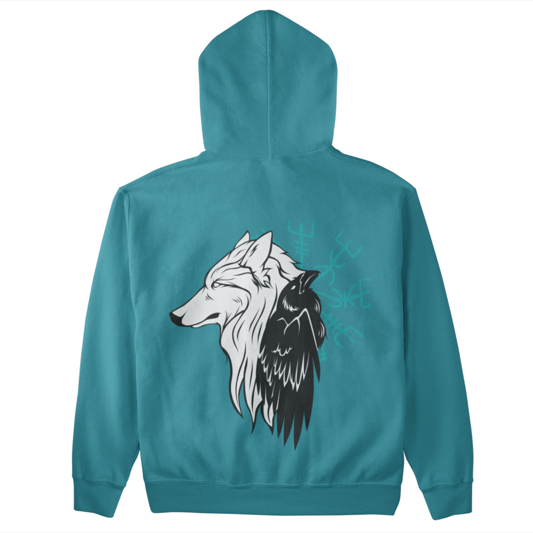 Wolf Raven - Unisex Hoody Hoodie