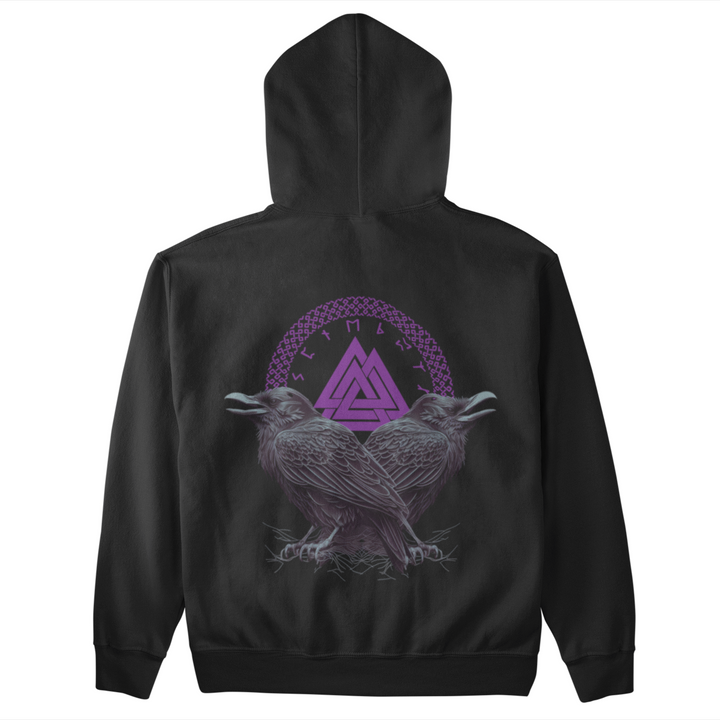 Munin & Hugin  - Unisex Kapuzenpullover Hoodie