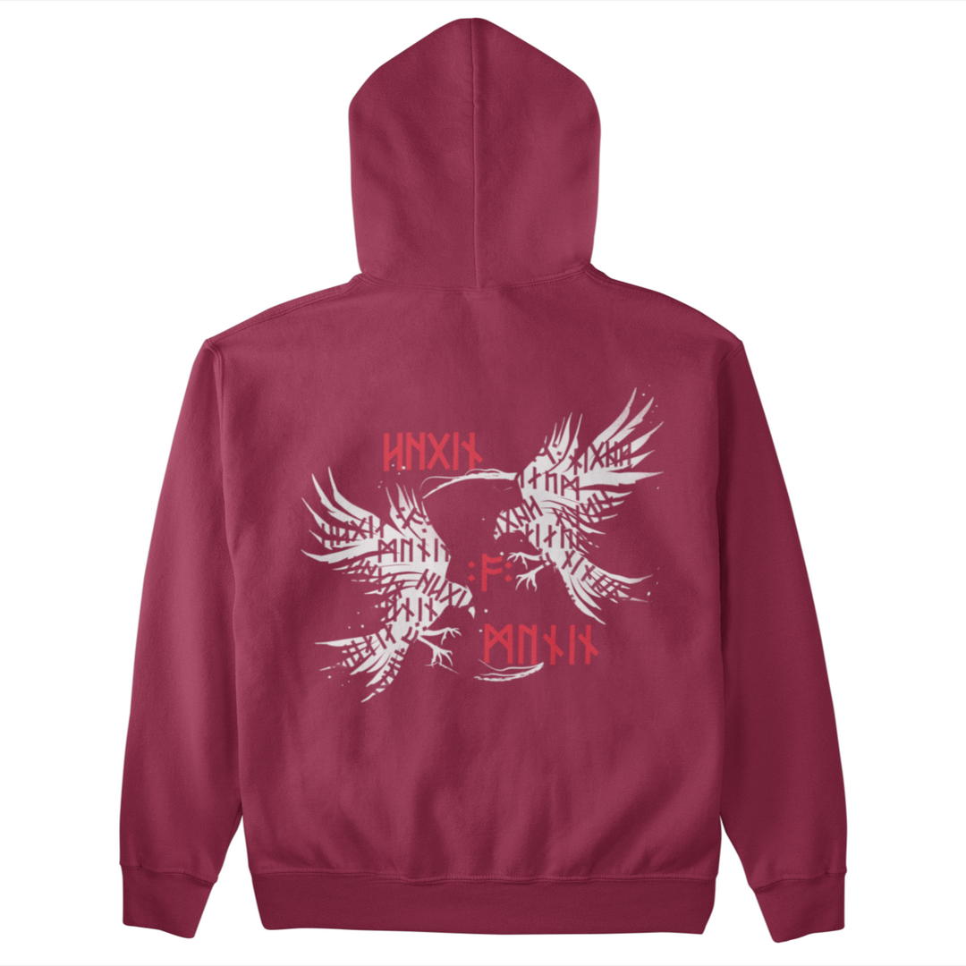 Munin & Hugin   - Unisex Organic Hoodie