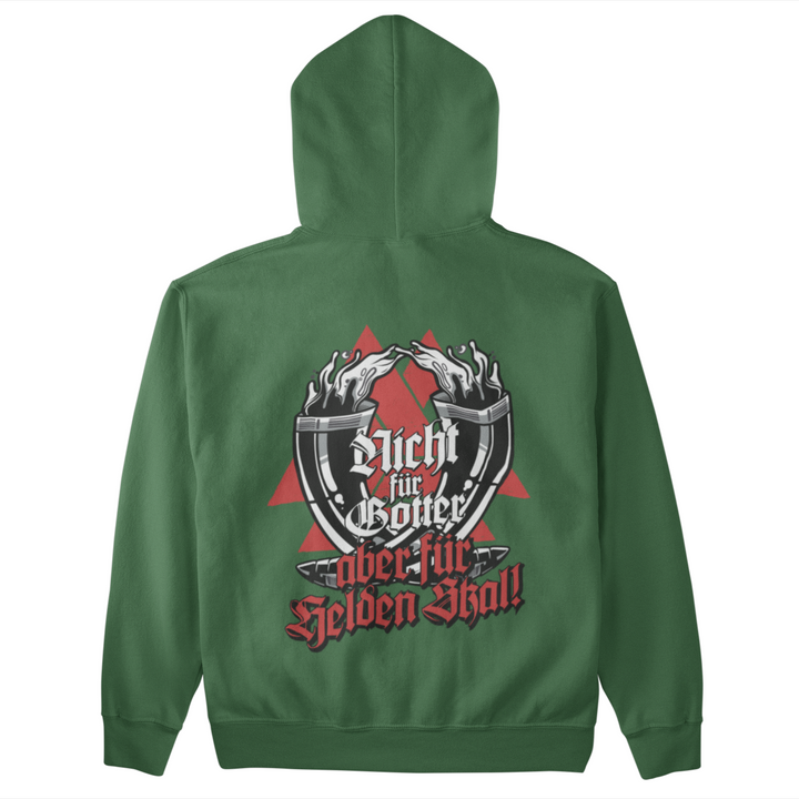 Nicht für Götter  - Unisex Kapuzenpullover Hoodie