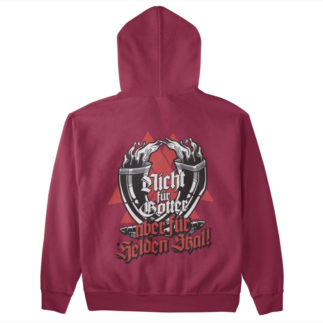 Nicht für Götter  - Unisex Kapuzenpullover Hoodie