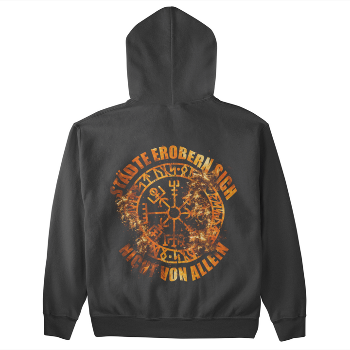 Städte erobern sich nicht von allein  - Unisex Organic Hoodie