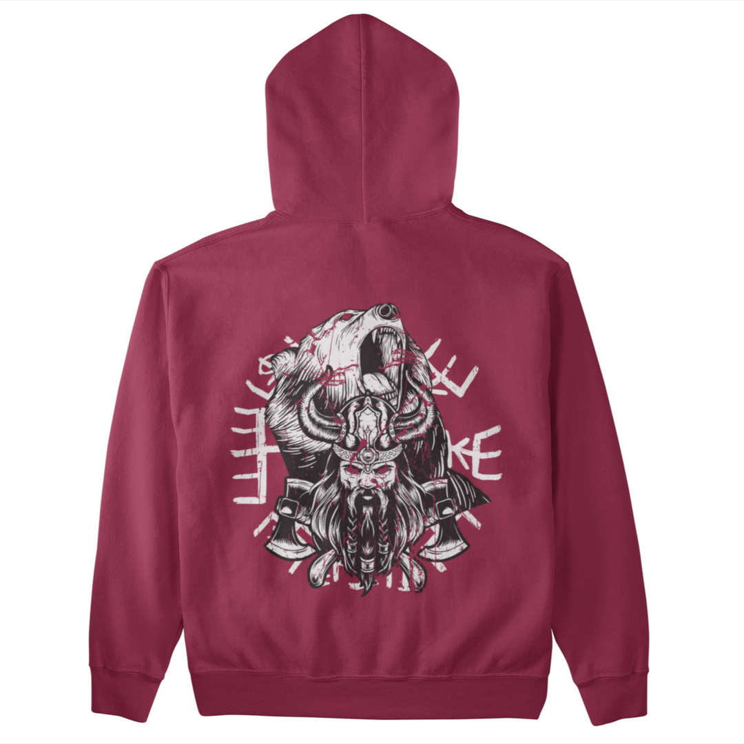 Viking Bear  - Unisex Kapuzenpullover Hoodie