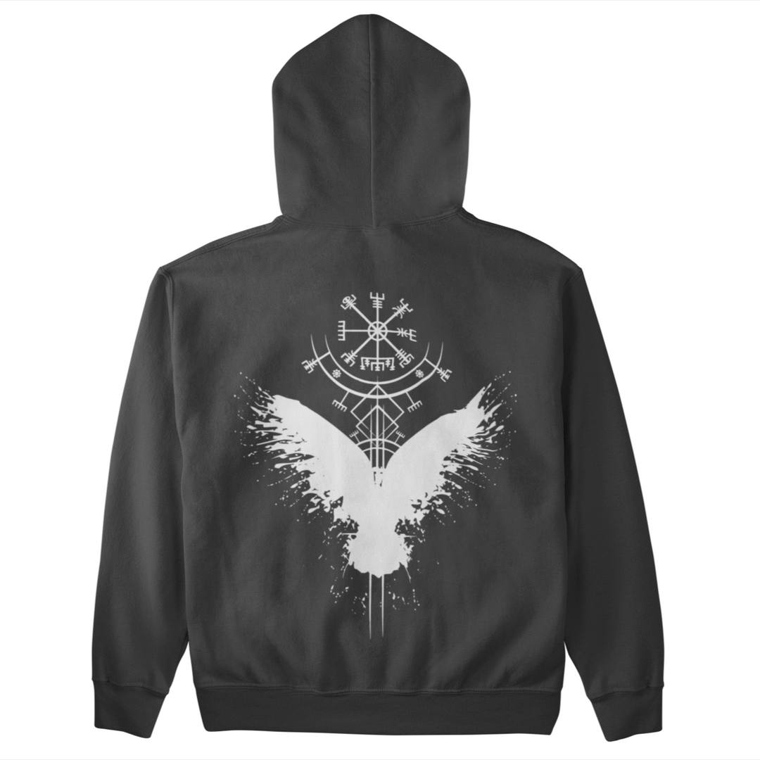 Hugin und Munin die Gedanken und Erinnerung Raben Odins Nordjarl