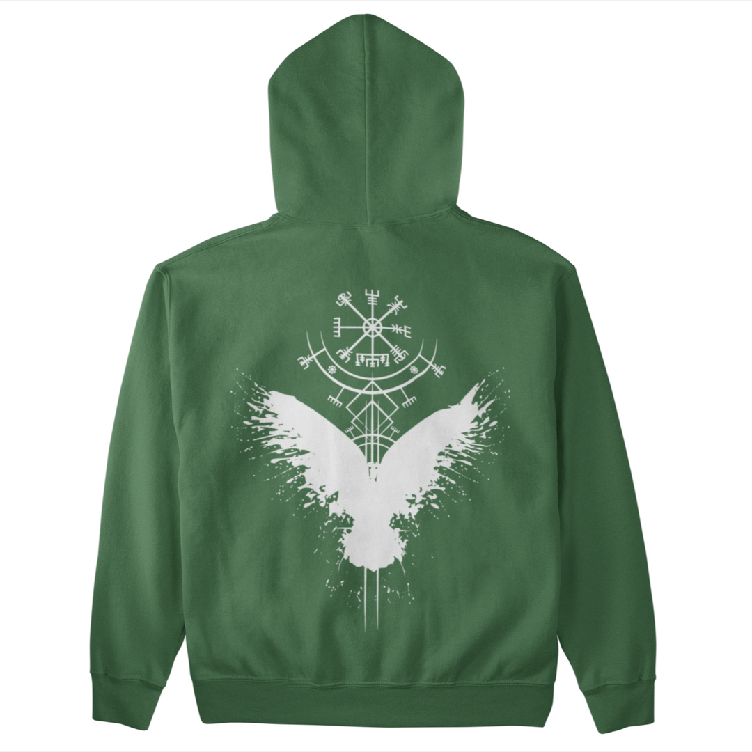 Rabe Wikingerkompass  - Unisex Organic Hoodie