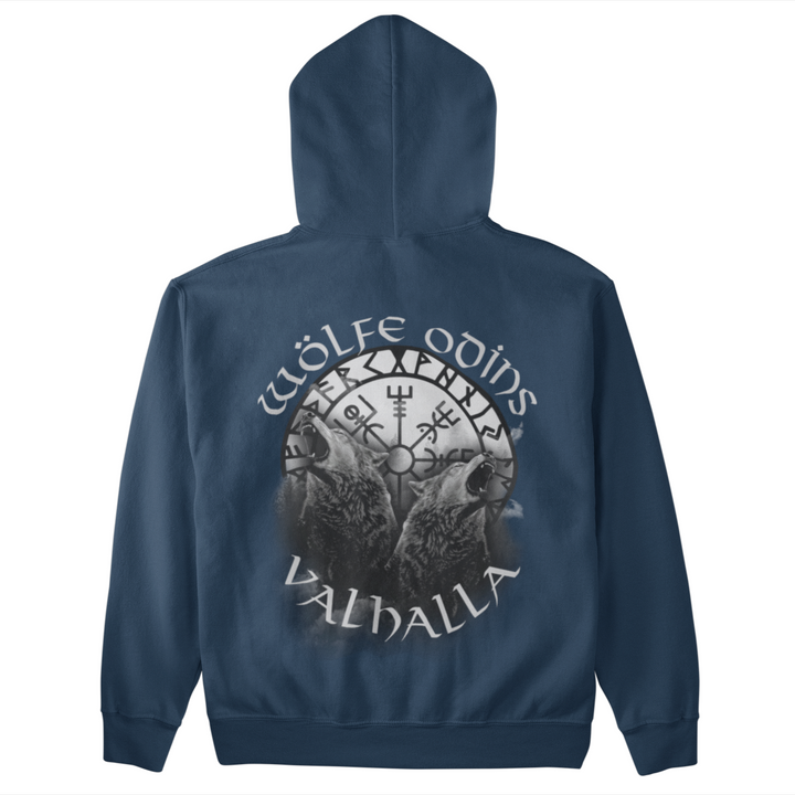 Wölfe Odins  - Unisex Kapuzenpullover Hoodie