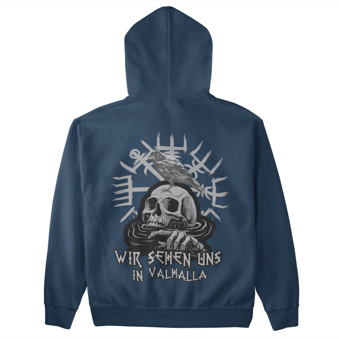 Wir sehen uns in Valhalla  - Unisex Organic Hoodie