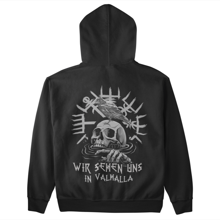 Wir sehen uns in Valhalla  - Unisex Organic Hoodie