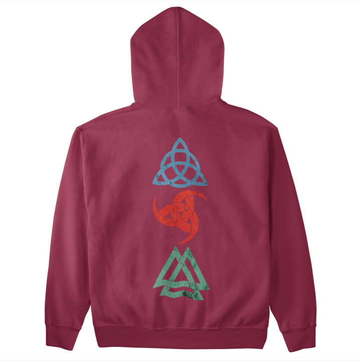 Wikinger Symbole  - Unisex Organic Hoodie