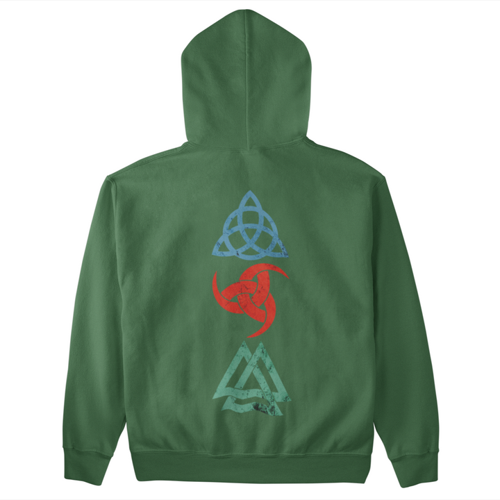 Wikinger Symbole  - Unisex Organic Hoodie