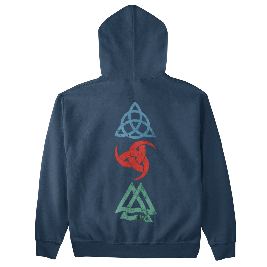 Wikinger Symbole  - Unisex Organic Hoodie