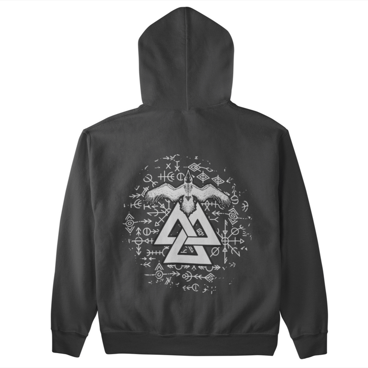 Rabe Valknut  - Unisex Organic Hoodie