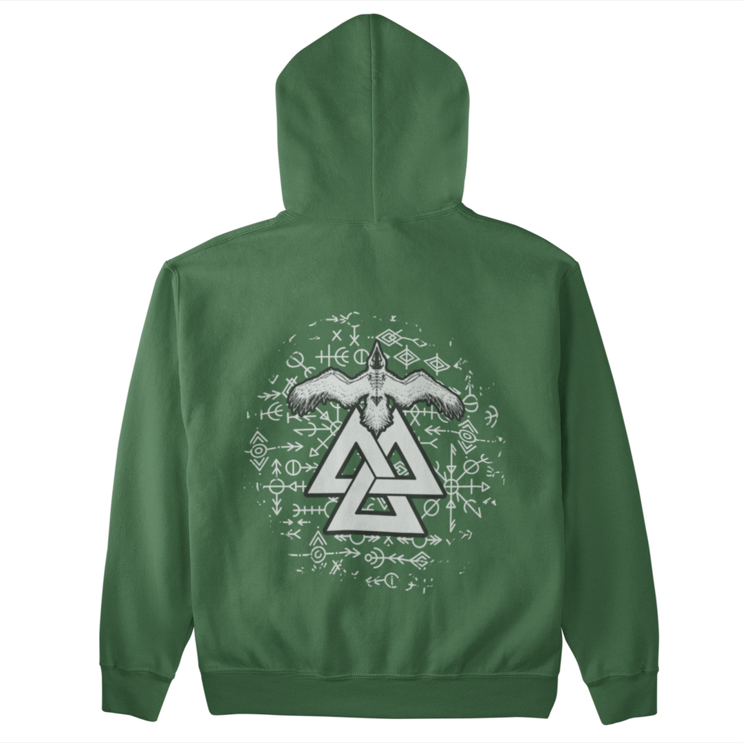 Rabe Valknut  - Unisex Organic Hoodie