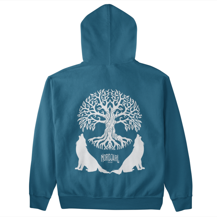 Wölfe Yggdrasil  - Unisex Organic Hoodie