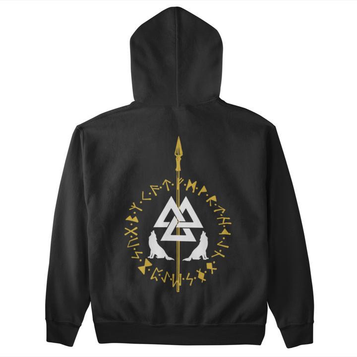 Speer Valknut  - Unisex Organic Hoodie