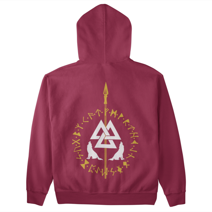 Speer Valknut  - Unisex Organic Hoodie