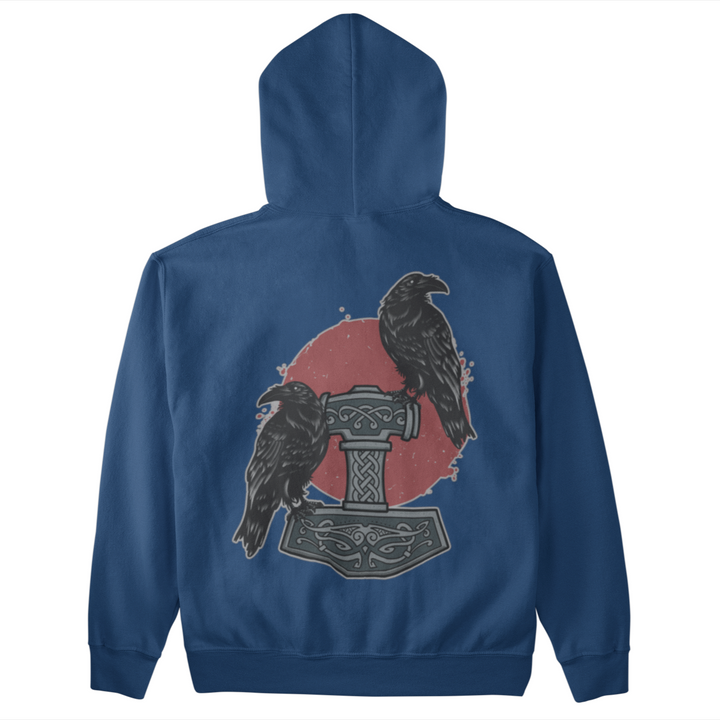 Hugin & Munin   - Unisex Organic Hoodie