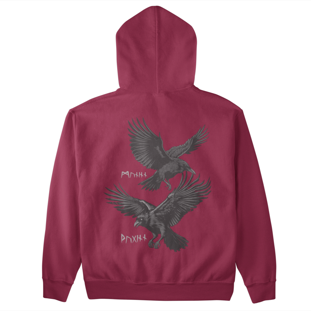 Huginn & Muninn  - Unisex Organic Hoodie