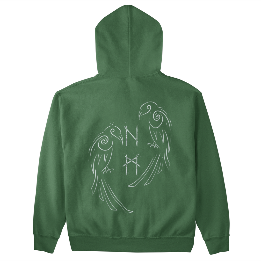 Viking Ravens - Unisex Organic Hoodie