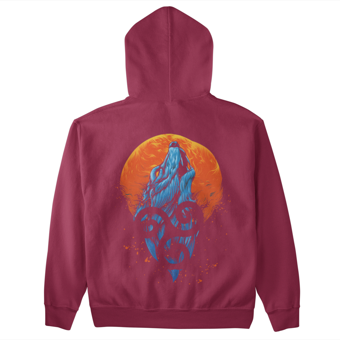 Fenrir Triskel  - Unisex Organic Hoodie